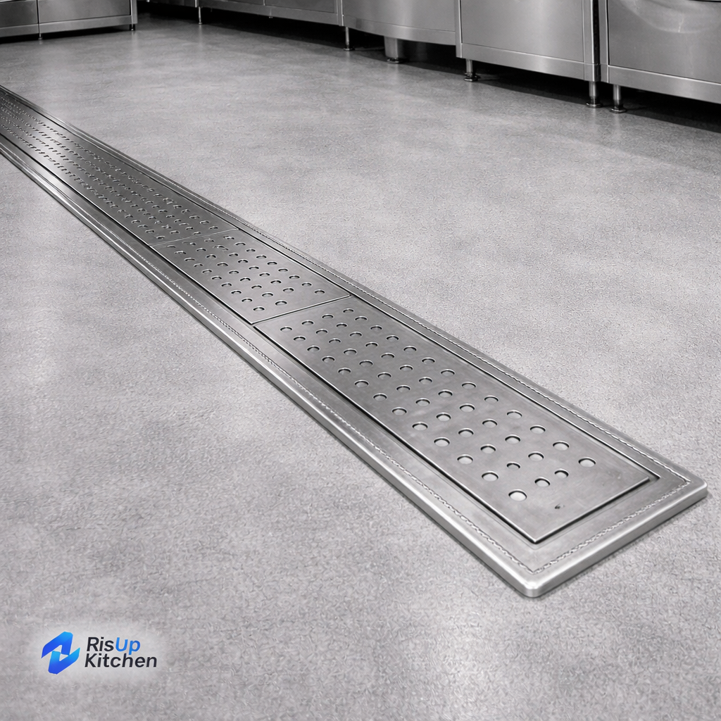 Talang Berlubang dengan Frame Kuat untuk Sistem Drainase Andal