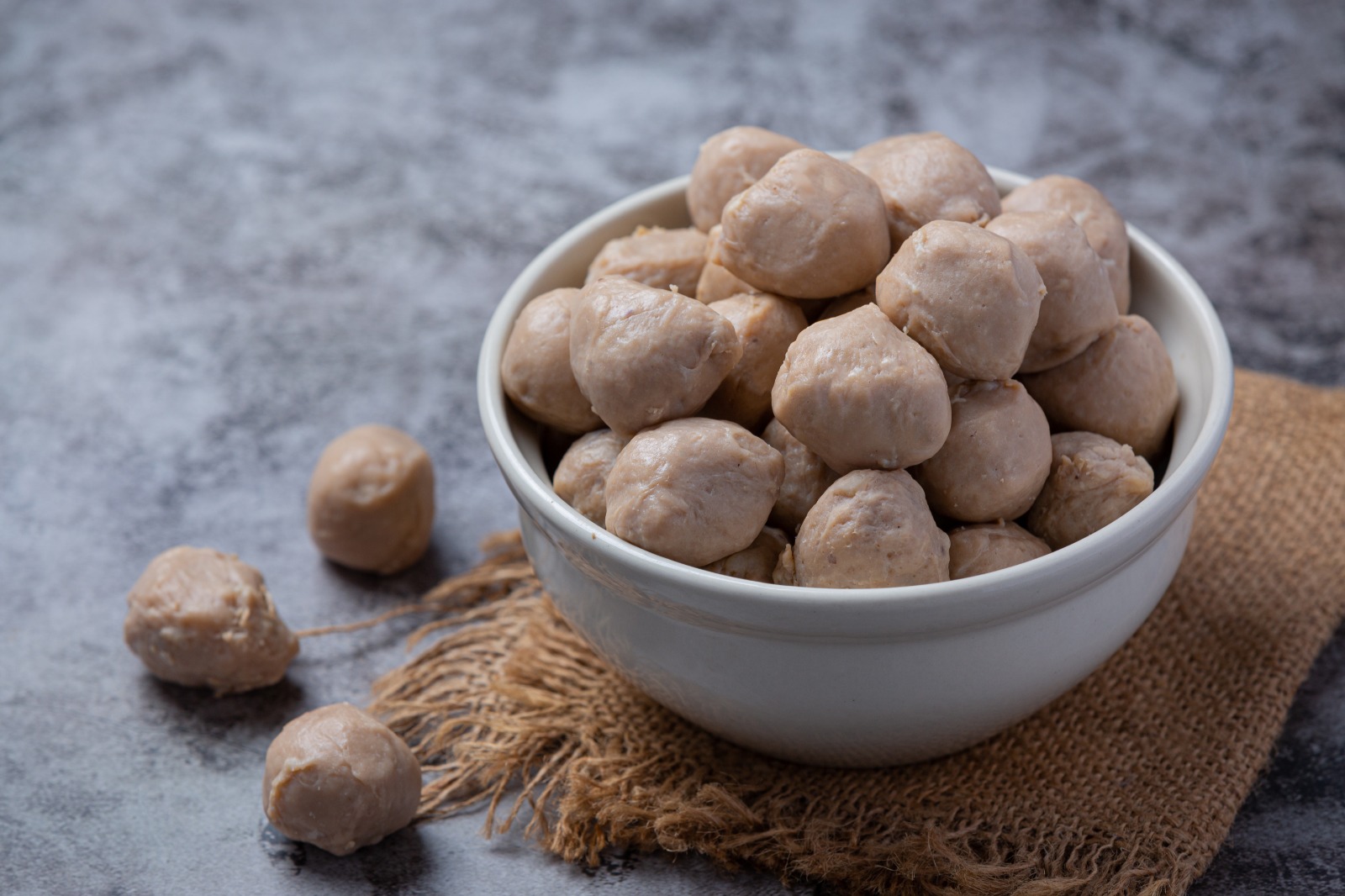 cara membuat bakso ukuran seragam