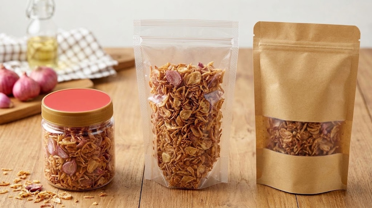 Kemasan yang Cocok untuk Bawang Goreng agar Lebih Menarik